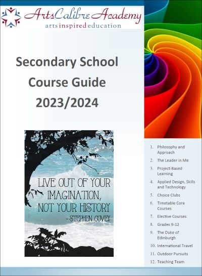 Secondary School Course Guide 2023/2024